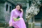 Chụp hình tết áo dài 2021