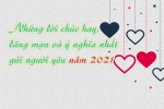 Top những câu chúc mừng năm mới người yêu hay, lãng mạn và ý nghĩa nhất