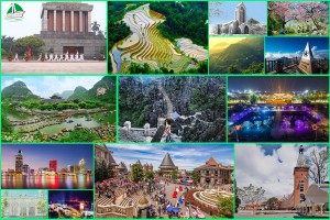 Top 15 điểm đến tuyệt vời từ Bắc vào Nam